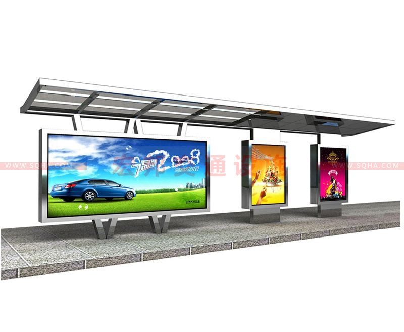 不銹鋼公交候車(chē)亭