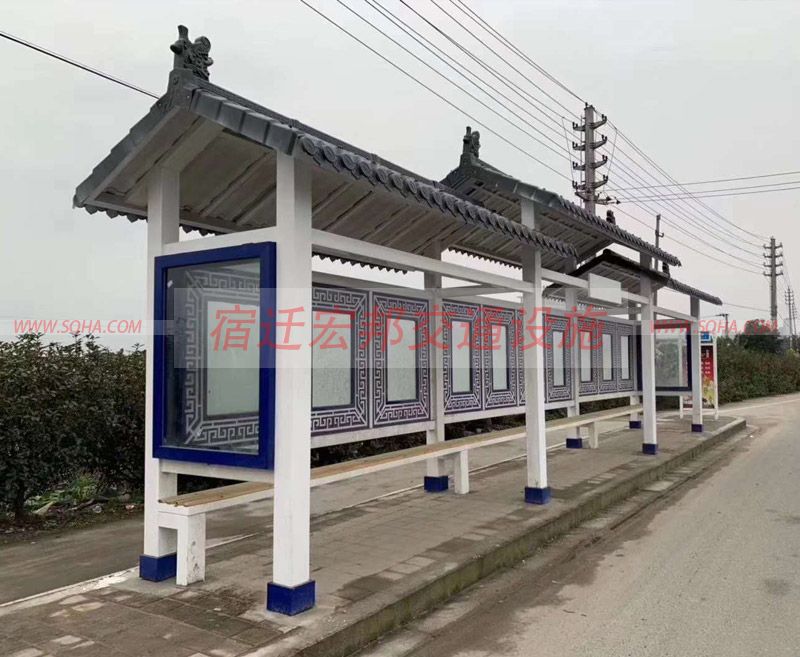 江蘇仿古候車(chē)亭發(fā)貨案例