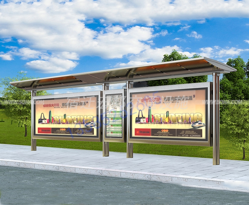 不銹鋼農村候車亭
