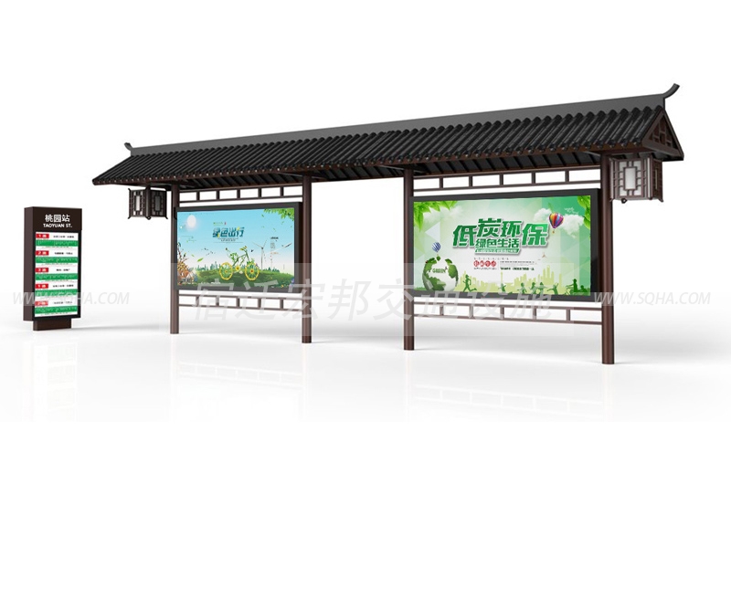 如何維護(hù)農(nóng)村仿古候車(chē)亭保持美觀(guān)