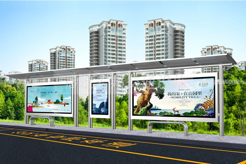 不銹鋼候車(chē)亭