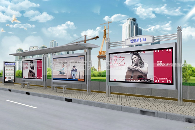 不銹鋼候車(chē)亭廠家