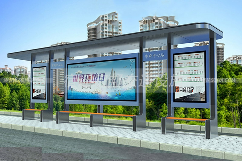 不銹鋼候車(chē)亭廠家